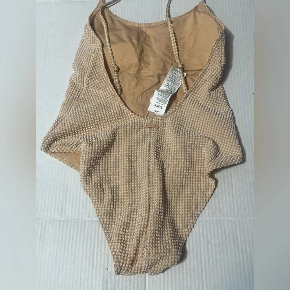 Roxy Apricot Textured Swimwear